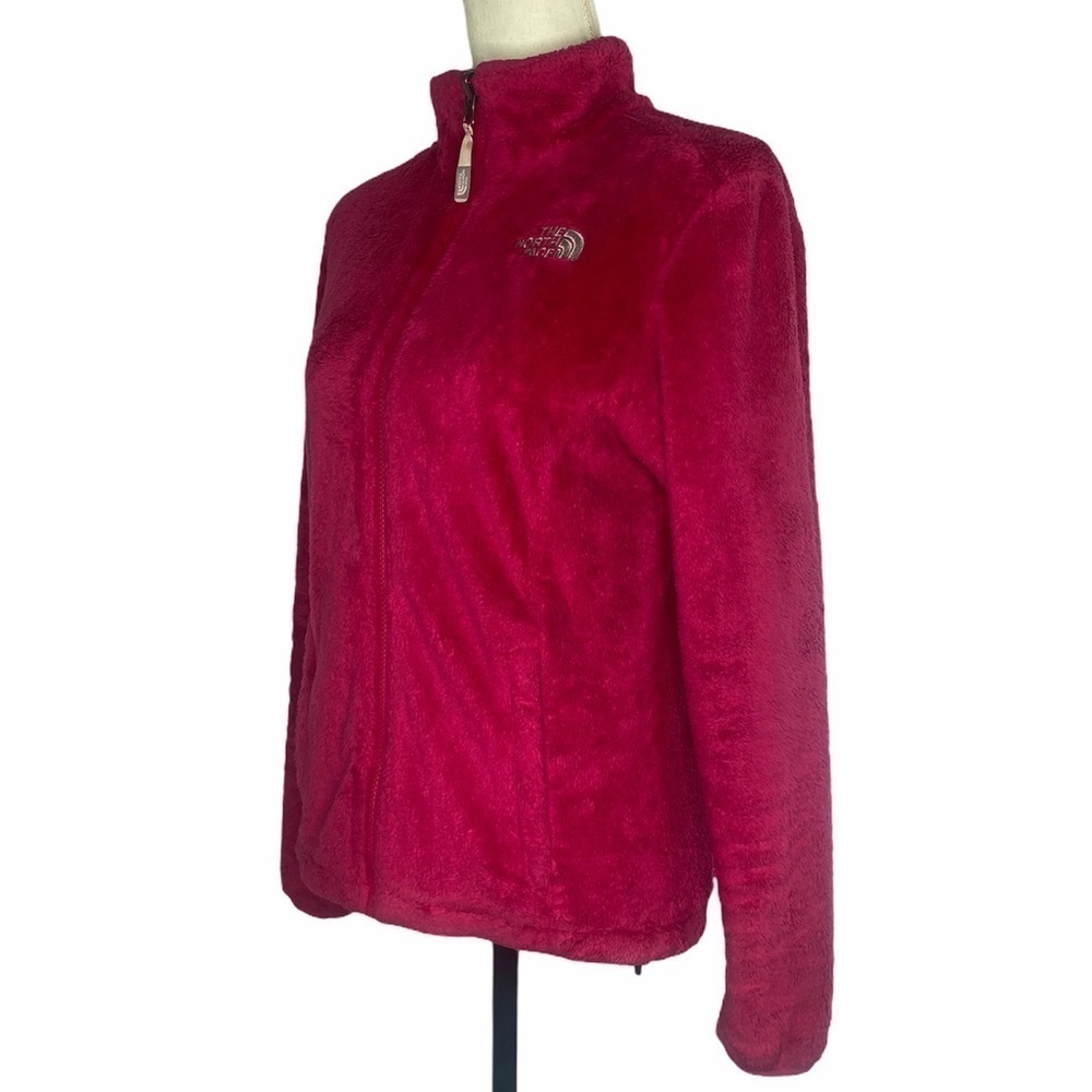 The North Face Hot Pink Fleece Jacket - Picture 3 of 12